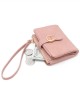 Lianbu new women's wallet, solid PU multifunctional tote, simple, two-fold clasp short student wallet in stock and wholesale Lianbu new women's wallet, solid PU multifunctional tote, simple, two-fold clasp short student wallet in stock and wholesale