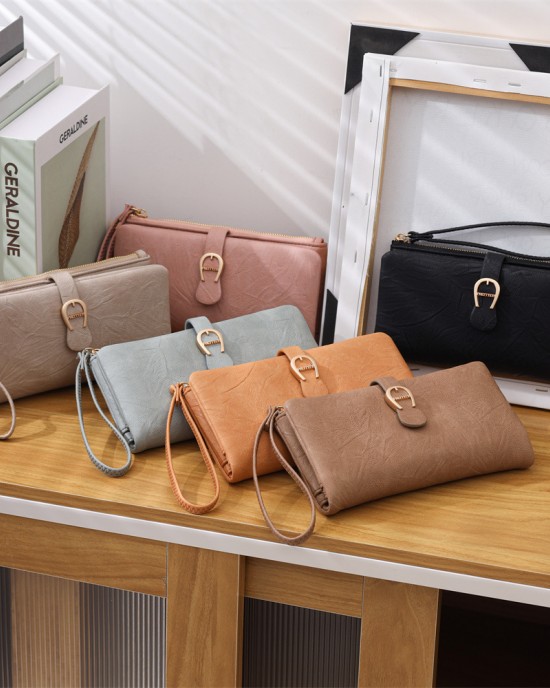 Lianbu new women's wallet, Korean-style, fashionable, versatile, European and American style, soft PU zippered multifunctional large-capacity wallet Lianbu new women's wallet, Korean-style, fashionable, versatile, European and American style, soft PU zippered multifunctional large-capacity wallet
