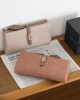 New cross-border women's long wallet, Korean style, fresh and simple, zippered and clasp, multifunctional, large capacity, clutch, coin purse. New cross-border women's long wallet, Korean style, fresh and simple, zippered and clasp, multifunctional, large capacity, clutch, coin purse.