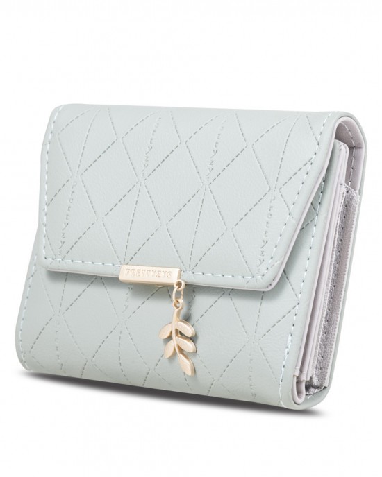 Prettyzys/Pretty's new women's wallet, a stylish, foldable, zippered, short, multifunctional coin purse with a Japanese and Korean design. Prettyzys/Pretty's new women's wallet, a stylish, foldable, zippered, short, multifunctional coin purse with a Japanese and Korean design.