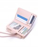 2025 solid color new wallet Women's medium-sized bag with a bow-knot, stylish, large capacity, small, fresh, and simple coin purse. 2025 solid color new wallet Women's medium-sized bag with a bow-knot, stylish, large capacity, small, fresh, and simple coin purse.