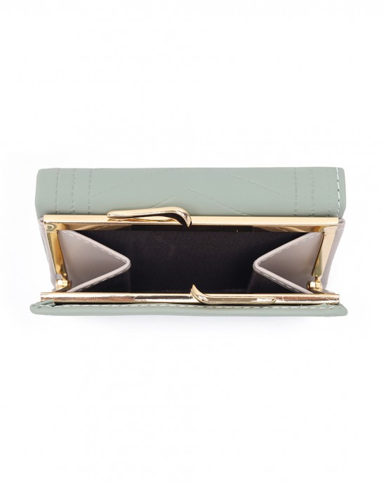 Women's Short Wallet, In-Style Niche Japanese and Korean Style, Fresh and Luxurious Tri-Fold Bag, Multiple Card Slots, Folding Preppy Style Coin Purse Women's Short Wallet, In-Style Niche Japanese and Korean Style, Fresh and Luxurious Tri-Fold Bag, Multiple Card Slots, Folding Preppy Style Coin Purse