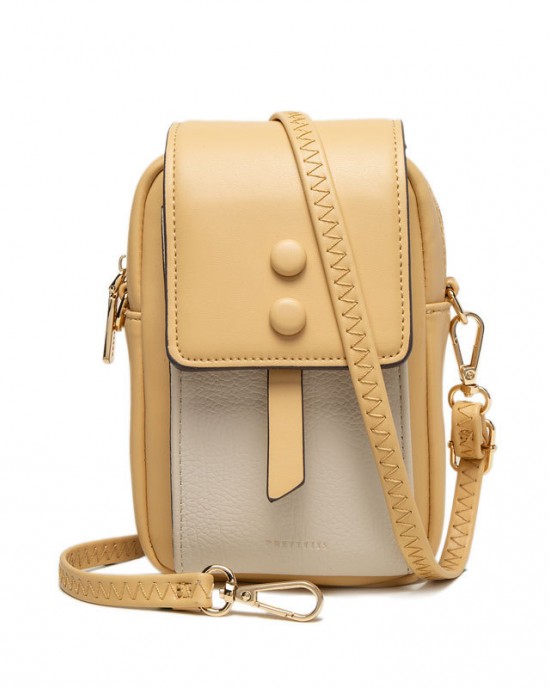 Pretty/Prettyzys new vertical phone bag, zipper closure, large-capacity mini PU bag Pretty/Prettyzys new vertical phone bag, zipper closure, large-capacity mini PU bag