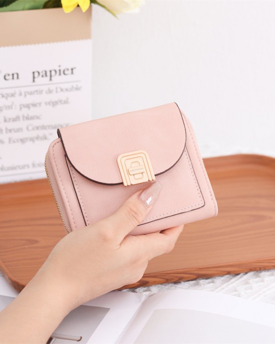 Lianbu New Short Wallet, Fashionable and Versatile Folding zipper student coin purse, in stock, wholesale. Lianbu New Short Wallet, Fashionable and Versatile Folding zipper student coin purse, in stock, wholesale.