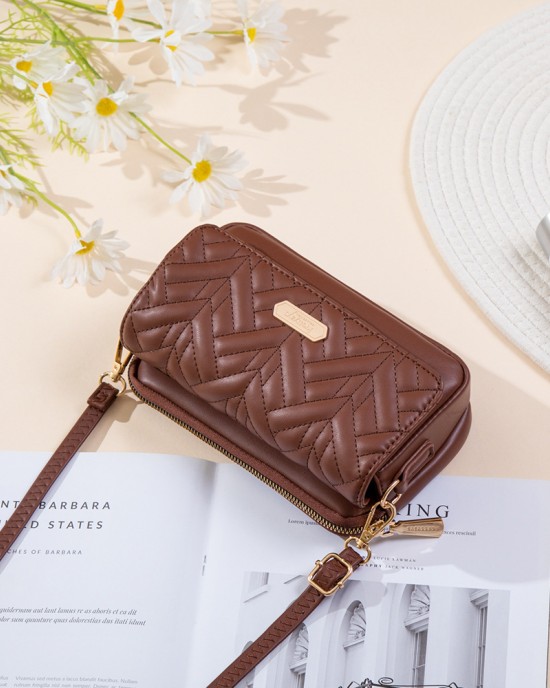 2024 new stylish shoulder bag, soft PU multifunctional large capacity phone bag, crossbody bag, mini square bag 2024 new stylish shoulder bag, soft PU multifunctional large capacity phone bag, crossbody bag, mini square bag