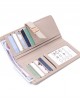 Lianbu New Women's Wallet, Long PU Leather Bi-Fold Wallet, Luxury European and American Multifunctional Clutch Lianbu New Women's Wallet, Long PU Leather Bi-Fold Wallet, Luxury European and American Multifunctional Clutch