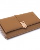 PRETTYZYS New Long Wallet for Women, Japanese and Korean Style Frosted Buckle and Folding Long Clutch and Card Holder PRETTYZYS New Long Wallet for Women, Japanese and Korean Style Frosted Buckle and Folding Long Clutch and Card Holder