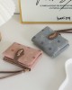 Pretty Women's Short Wallet, Korean-Style PU Printed Zippered Simple Zippered Coin Purse, In Stock Wholesale Pretty Women's Short Wallet, Korean-Style PU Printed Zippered Simple Zippered Coin Purse, In Stock Wholesale
