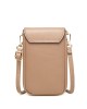 Guangzhou Bag 2024 hot-selling women's phone bag, fashionable crossbody shoulder bag, diamond-patterned embroidered women's double-layer PU wallet Guangzhou Bag 2024 hot-selling women's phone bag, fashionable crossbody shoulder bag, diamond-patterned embroidered women's double-layer PU wallet