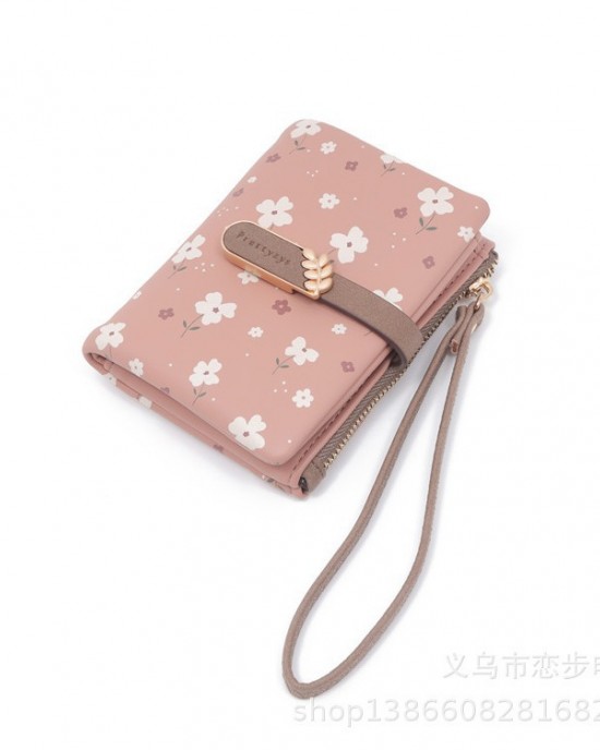 2025 Spring/Summer New Korean-Style Small Fresh Zipper Clasp Short Multifunctional Card Holder Handbag 2025 Spring/Summer New Korean-Style Small Fresh Zipper Clasp Short Multifunctional Card Holder Handbag