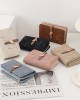 Lianbu women's mid-length, multifunctional, simple PU wallet with large capacity, printed buckle, zippered wallet, and card holder. Lianbu women's mid-length, multifunctional, simple PU wallet with large capacity, printed buckle, zippered wallet, and card holder.