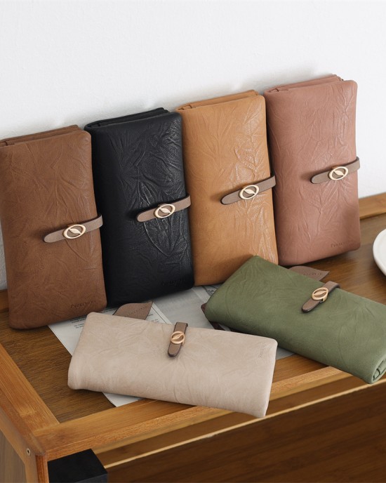 New cross-border women's long wallet, Korean style, fresh and simple, zippered and clasp, multifunctional, large capacity, clutch, coin purse. New cross-border women's long wallet, Korean style, fresh and simple, zippered and clasp, multifunctional, large capacity, clutch, coin purse.