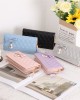 Lianbu's hot-selling Korean-style women's wallet, long bow-knot diamond zippered tassel cell phone bag, large capacity clutch. Lianbu's hot-selling Korean-style women's wallet, long bow-knot diamond zippered tassel cell phone bag, large capacity clutch.