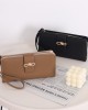 Lianbu new women's long wallet, Japanese and Korean style, fresh and simple, solid color, multi-card slots, student wallet. Lianbu new women's long wallet, Japanese and Korean style, fresh and simple, solid color, multi-card slots, student wallet.