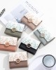 Pruetti 2022 new Korean-style women's short wallet, tri-fold, fresh-looking PU printed large-capacity student wallet Pruetti 2022 new Korean-style women's short wallet, tri-fold, fresh-looking PU printed large-capacity student wallet