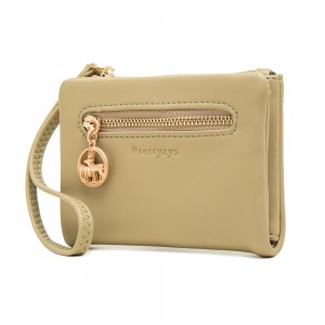 Pretty 2023 New Women's Short Wallet, Zippered Folding Multifunctional Large-Capacity Wallet, Clutch, Wholesale