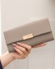 New cross-border long women's wallet, multifunctional Large-capacity, stylish, simple, solid-color clutches, in stock for wholesale. New cross-border long women's wallet, multifunctional Large-capacity, stylish, simple, solid-color clutches, in stock for wholesale.
